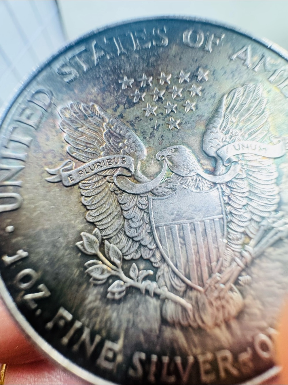 American Silver Eagle One Dollar - Toned Finish - Picture 5 of 5